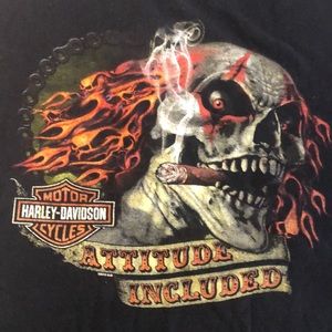 Harley-Davidson sleeveless graphic T 2013